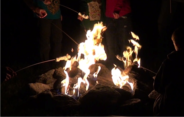 propane flame pit
